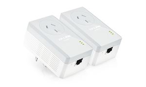 TP-Link AV500 Powerline Ethernet Adapter Starter Kit With AC Pass Through