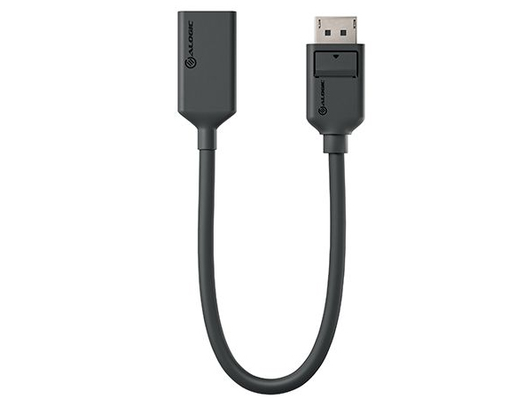 Alogic 20cm Elements DisplayPort to HDMI Adapter | Monitor Cables