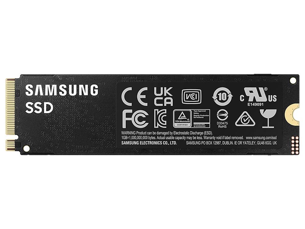 Samsung 990 PRO 2TB PCIe 4.0 NVMe M.2 SSD (MZ-V9P2T0BW) - Solid