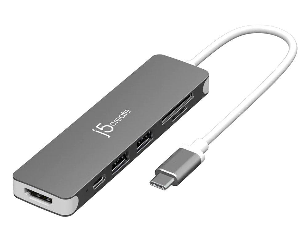 J5create JCD353 USBC to 4K HDMI MultiPort Hub J5Create Docking Station
