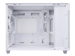 Asus Prime AP201 Tempered Glass MicroATX Case - White