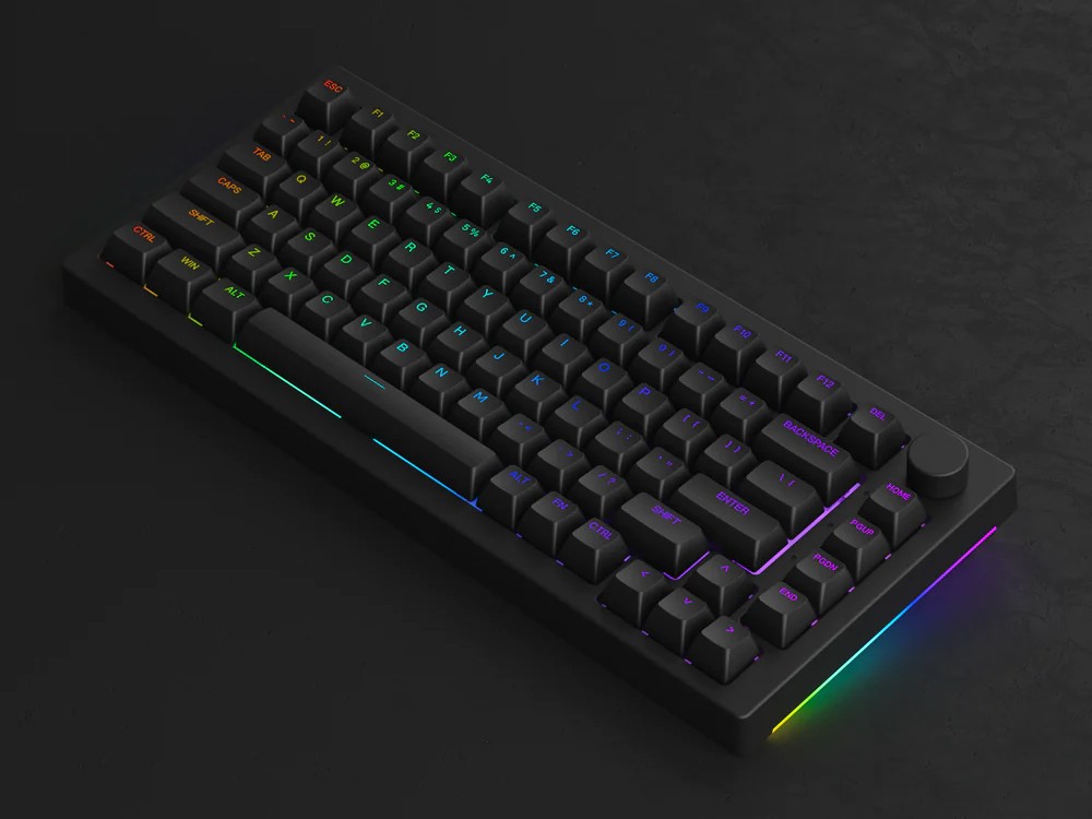Akko 5075S RGB CS Wine White Switch Mechanical Keyboard