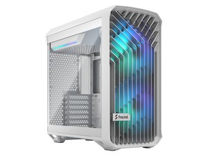 Fractal Design Torrent Compact Case - White RGB Clear Tint | FD-C