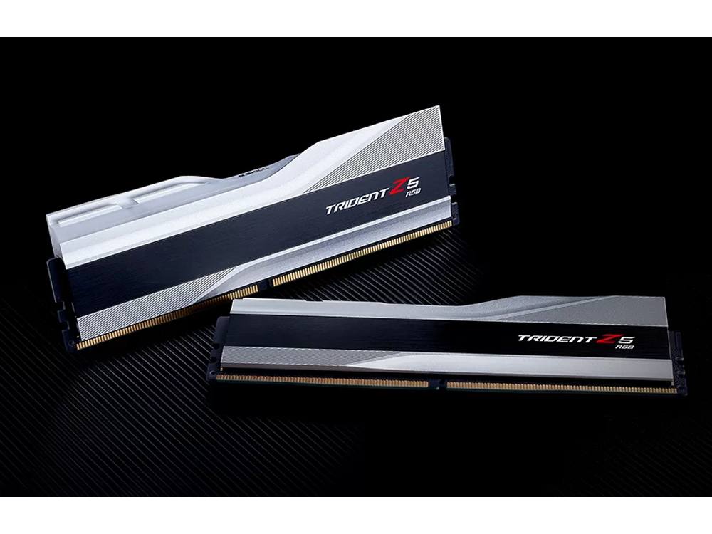 G.Skill Trident Z5 RGB 32GB DDR5 6400MHz CL32 RAM - Silver