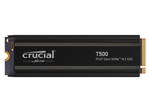 【M.2 SSD】2TB T500 PRO with heatsink Crucial T500 2TB PCIe Gen4 NVMe M.2 SSD with heatsink