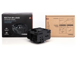Noctua NH-L9x65 chromax.black 65mm Low Profile CPU Cooler | Noctua