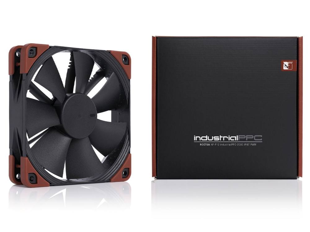 Noctua NF-F12 industrialPPC-2000 IP67 PWM 120mm Fan | Case Fans & LED ...