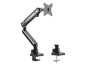 SilverStone ARM13 Single Monitor Arm - Black | Up to 32