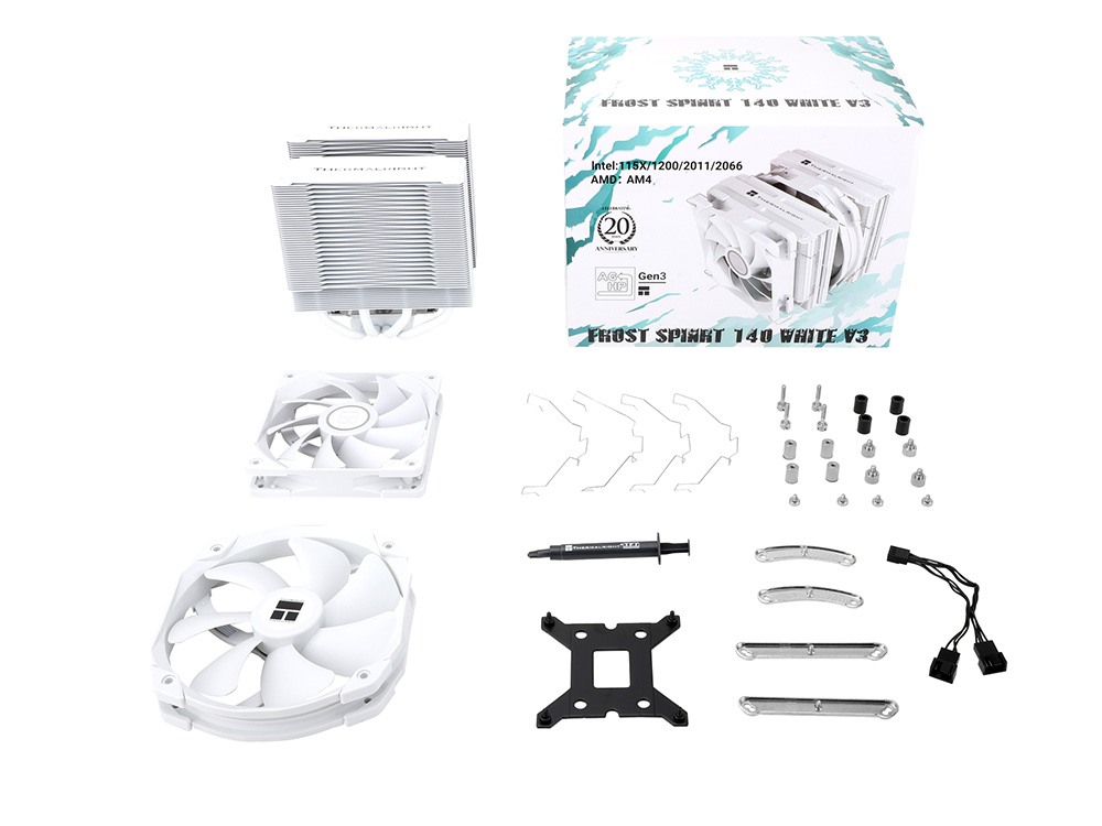 Thermalright Frost Spirit 140 V3 CPU Cooler - White | Fast Delivery ...