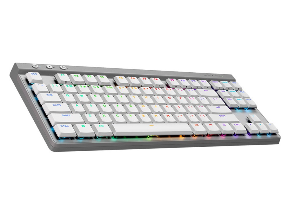 Logitech G515 LIGHTSPEED TKL Wireless Gaming Keyboard - White [920