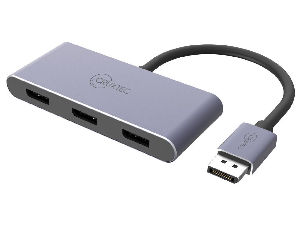 Cruxtec DisplayPort to 3 x DisplayPort Multi-Monitor 8K Adapter [DT3D ...