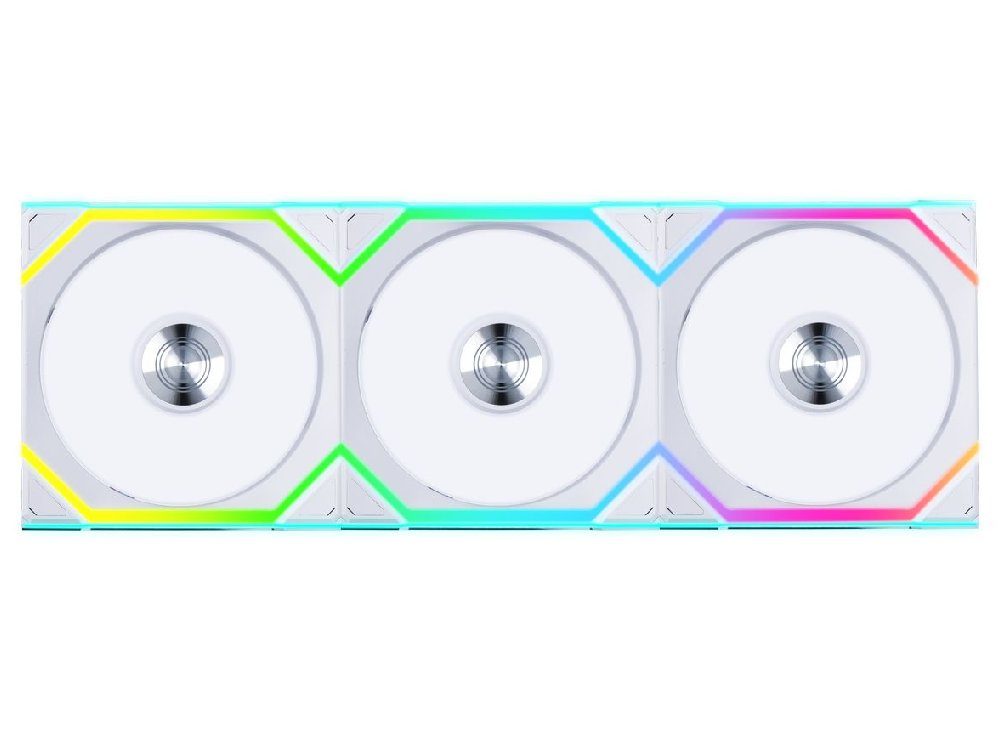 Lian Li Uni Fan SL Wireless 120mm ARGB PWM Reverse Blade Fan - White (3 ...