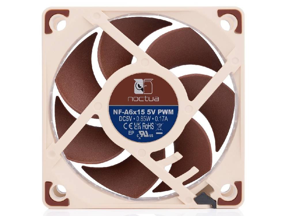 Noctua NF-A6x15 5V 60mm 3500RPM PWM Fan [NF-A6x15-5V-PWM]