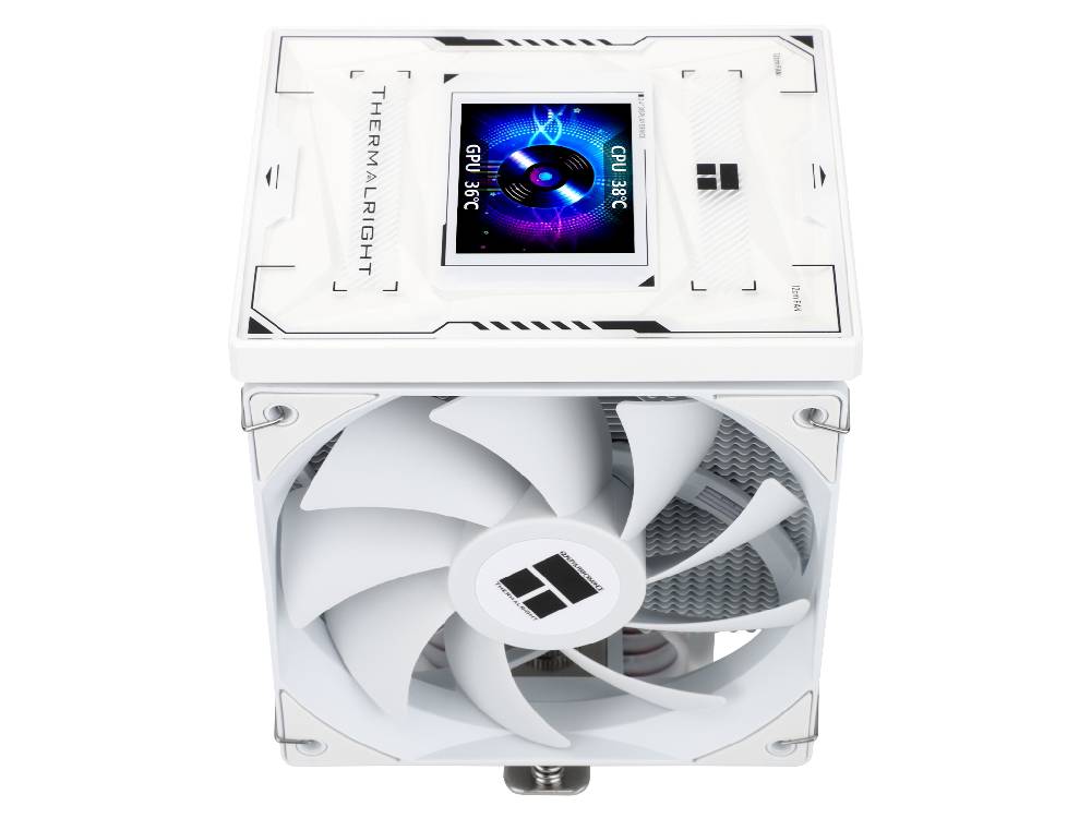 TR Burst Assassin 120 Vision CPU Kühler - Mit LCD Display Für AMD Und Intel