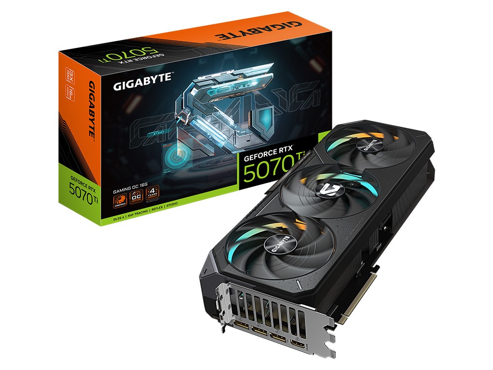 GIGABYTE GeForce RTX 5070 Ti Gaming OC 16G Graphics Card [GV