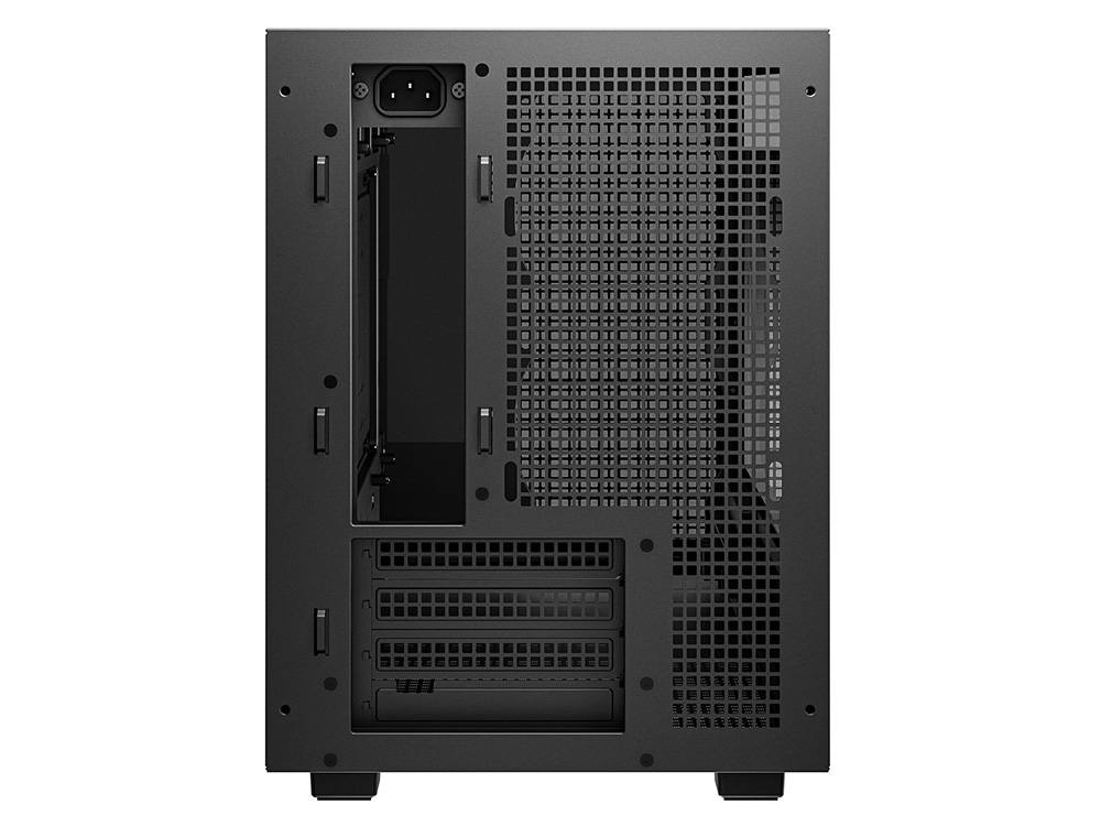 Deepcool CH260 Tempered Glass Micro-ATX Case - Black [R-CH260-BKNGM0-G-1]