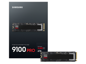 Samsung 9100 Pro 4TB PCIe Gen5 NVMe M.2 SSD [MZ-VAP4T0BW]