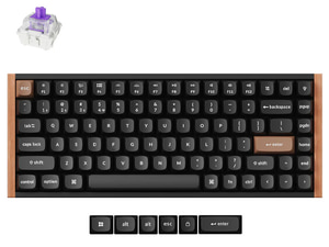 Keychron K2 HE QMK Wireless Magnetic Nebula Switch Special Edition