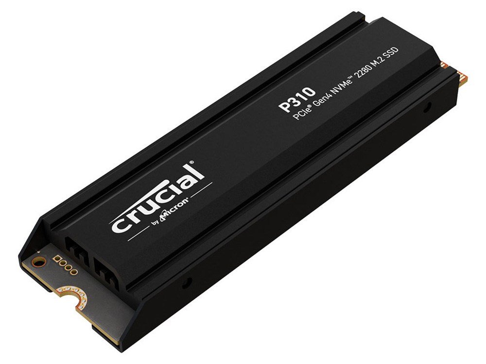 Crucial P310 2TB PCIe Gen4 NVMe M.2 SSD with Heatsink [CT2000P310SSD5]