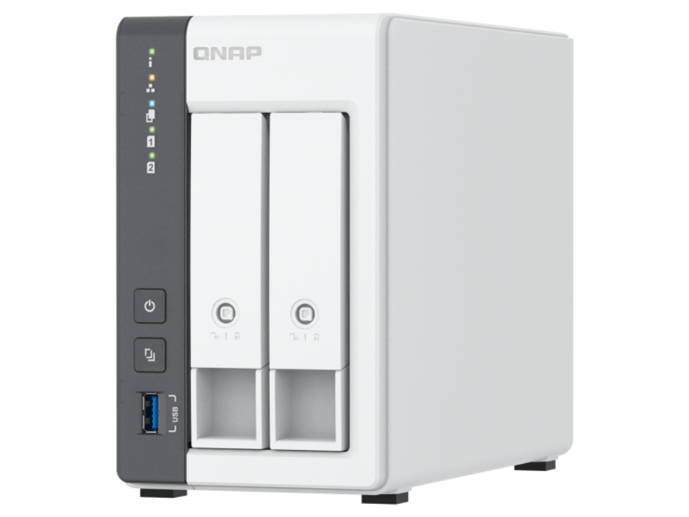 QNAP TS-216G NAS 2ベイ QNAP TS-216G Quad-Core 4GB RAM 2-Bay NAS [TS-216G]