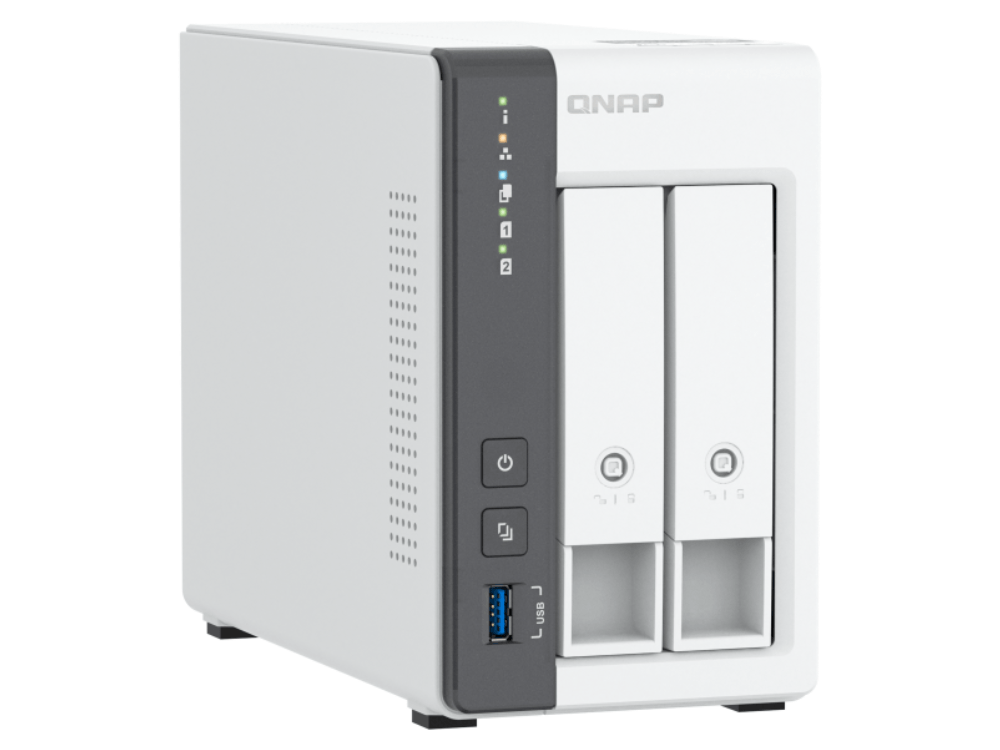 【新品・未開封】QNAP TS-216G 4GB RAM 2-bay NAS QNAP TS-216G Quad-Core 4GB RAM 2-Bay NAS [TS-216G]