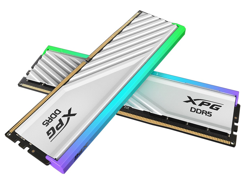 XPG Lancer RGB DDR5 16GB 6000MT/s CL30 白 XPG Lancer DDR5 RGB 6000MHz 32GB (2x16GB) CL30-40-40 UDIMM