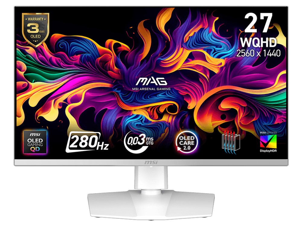 MSI MD272QPW WQHD 27インチモニター KVMスイッチ搭載 MSI MD272QPW WQHD 27インチモニター KVMスイッチ搭載 MSI エムエス