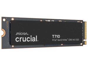 Crucial T710 2TB PCIe Gen5 NVMe M.2 2280 SSD [CT2000T710SSD8]