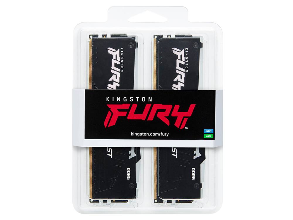 Kingston Fury Beast 64GB (2 x 32GB) DDR5 RGB 6000MHz CL36 Desktop