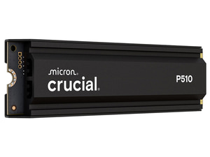 Crucial P510 2TB PCIe Gen5 NVMe 2280 M.2 SSD with Heatsink
