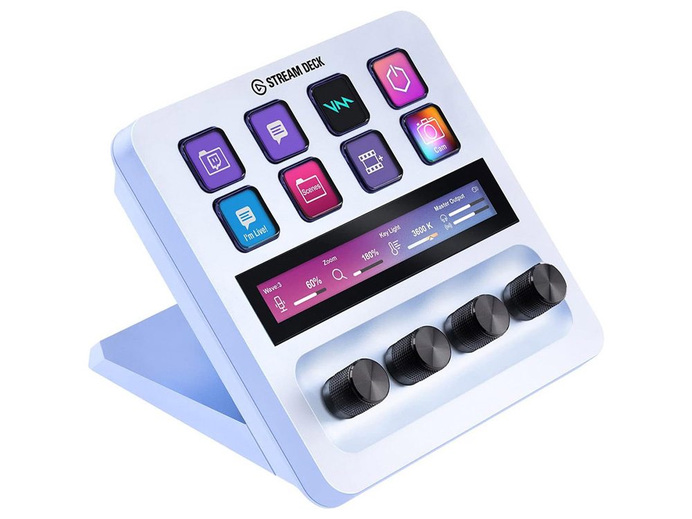 【訳あり】Elgato STREAM DECK+ White 訳あり】Elgato STREAM DECK+ White Stream Deck + ホワイト