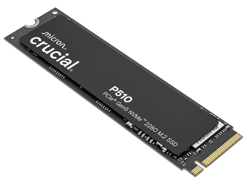 Crucial P510 1TB PCIe Gen5 NVMe M.2 SSD [CT1000P510SSD8]