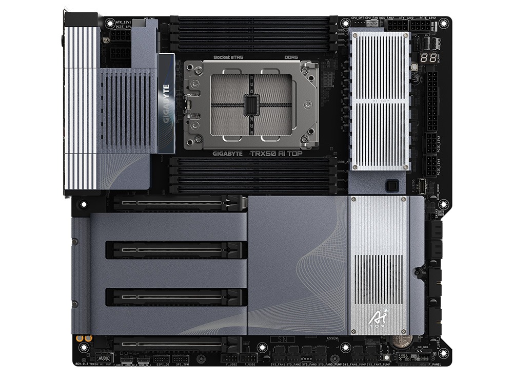 GIGABYTE TRX50 AI TOP Socket sTR5 Threadripper Motherboard [TRX50 AI ...