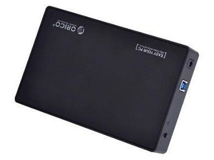 Orico 3588US3-BK Tool Free Black HDD Enclosure Fast