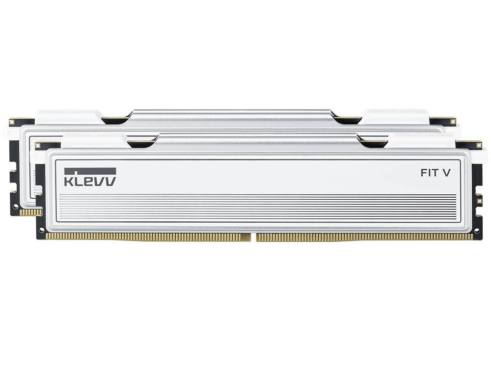 Klevv FIT V 32GB (2 x 16GB) DDR5 6000MHz CL28 Desktop RAM - White (not ...