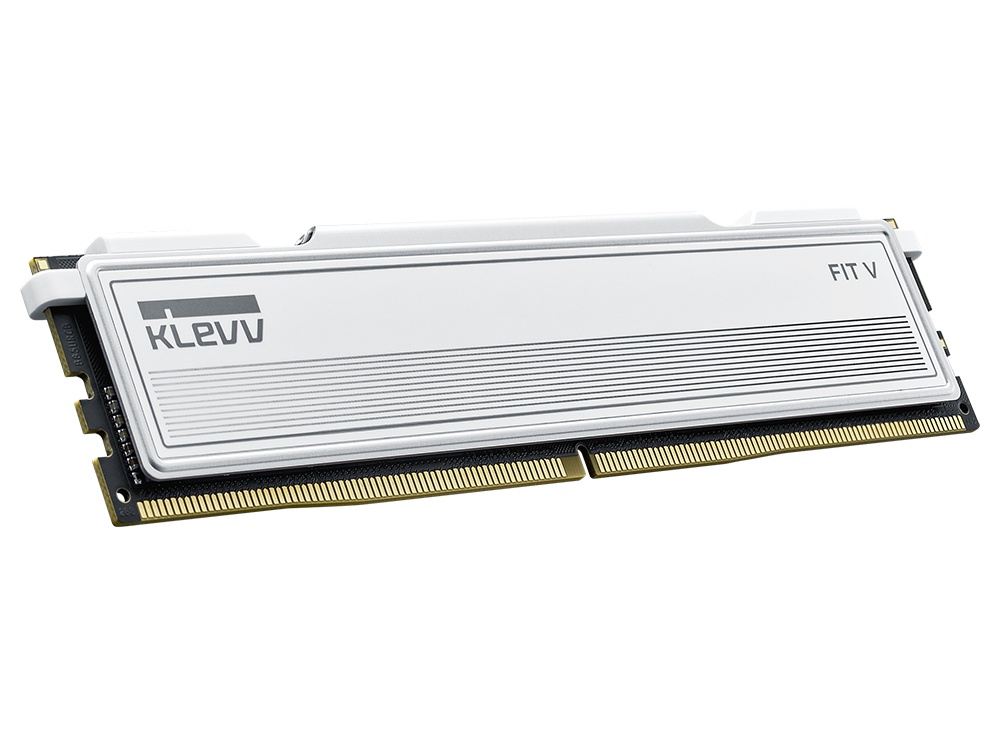 Klevv FIT V 32GB (2 x 16GB) DDR5 6000MHz CL28 Desktop RAM - White (not ...