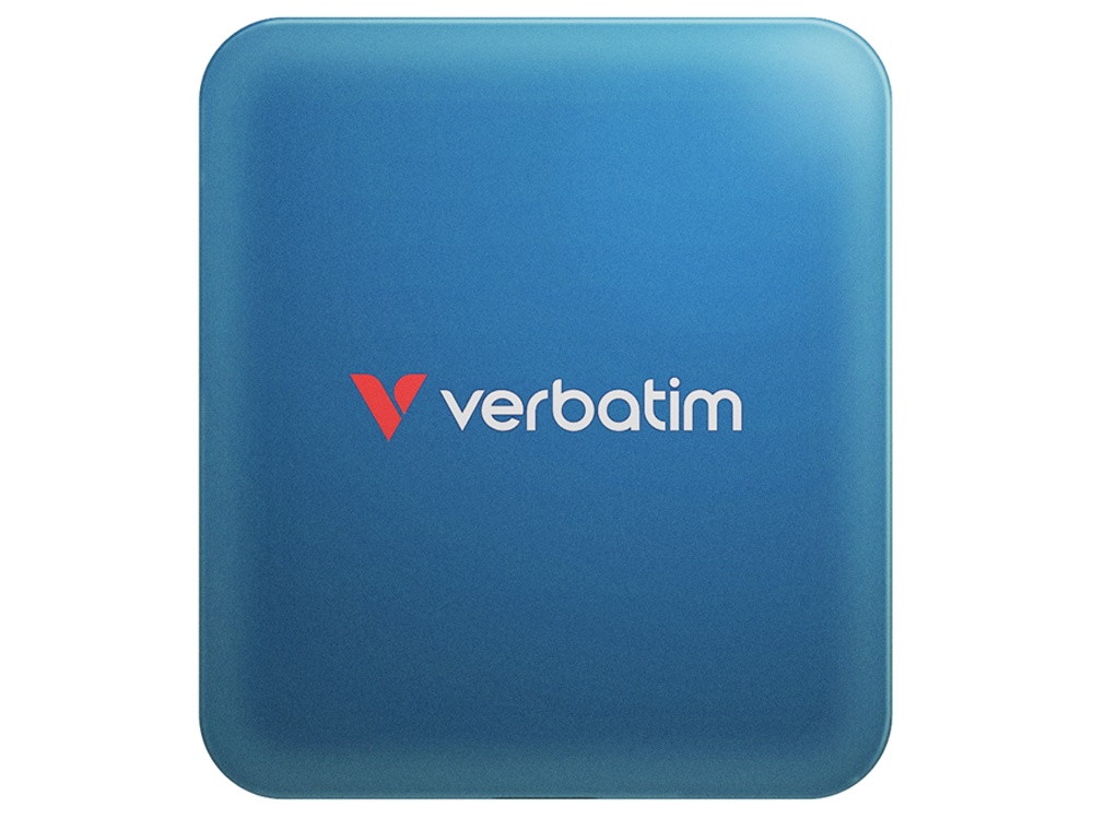 Verbatim Snapback 1TB Blauw Metallic externe SSD