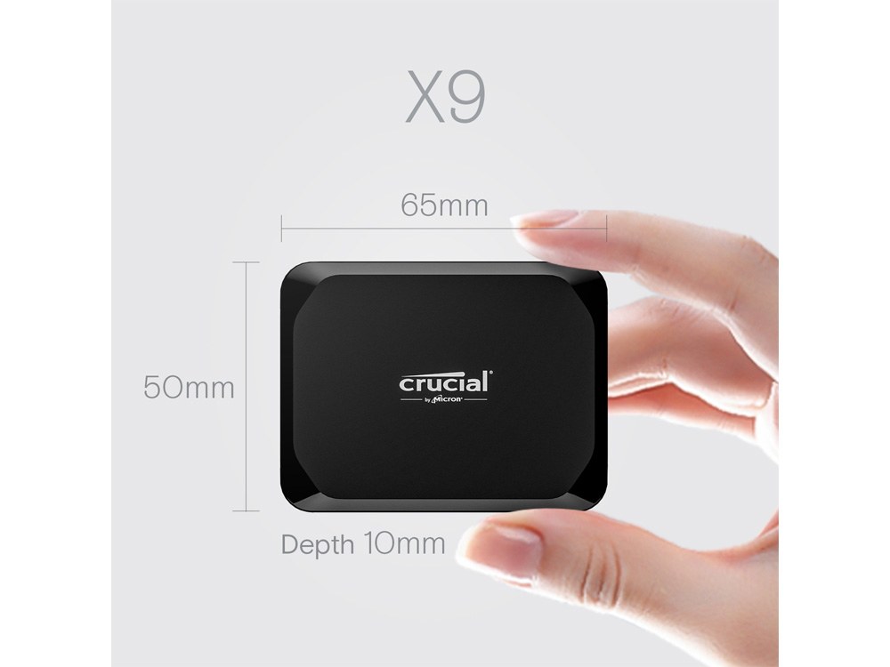 Crucial X9 4TB USB-C External Portable SSD [CT4000X9SSD9]