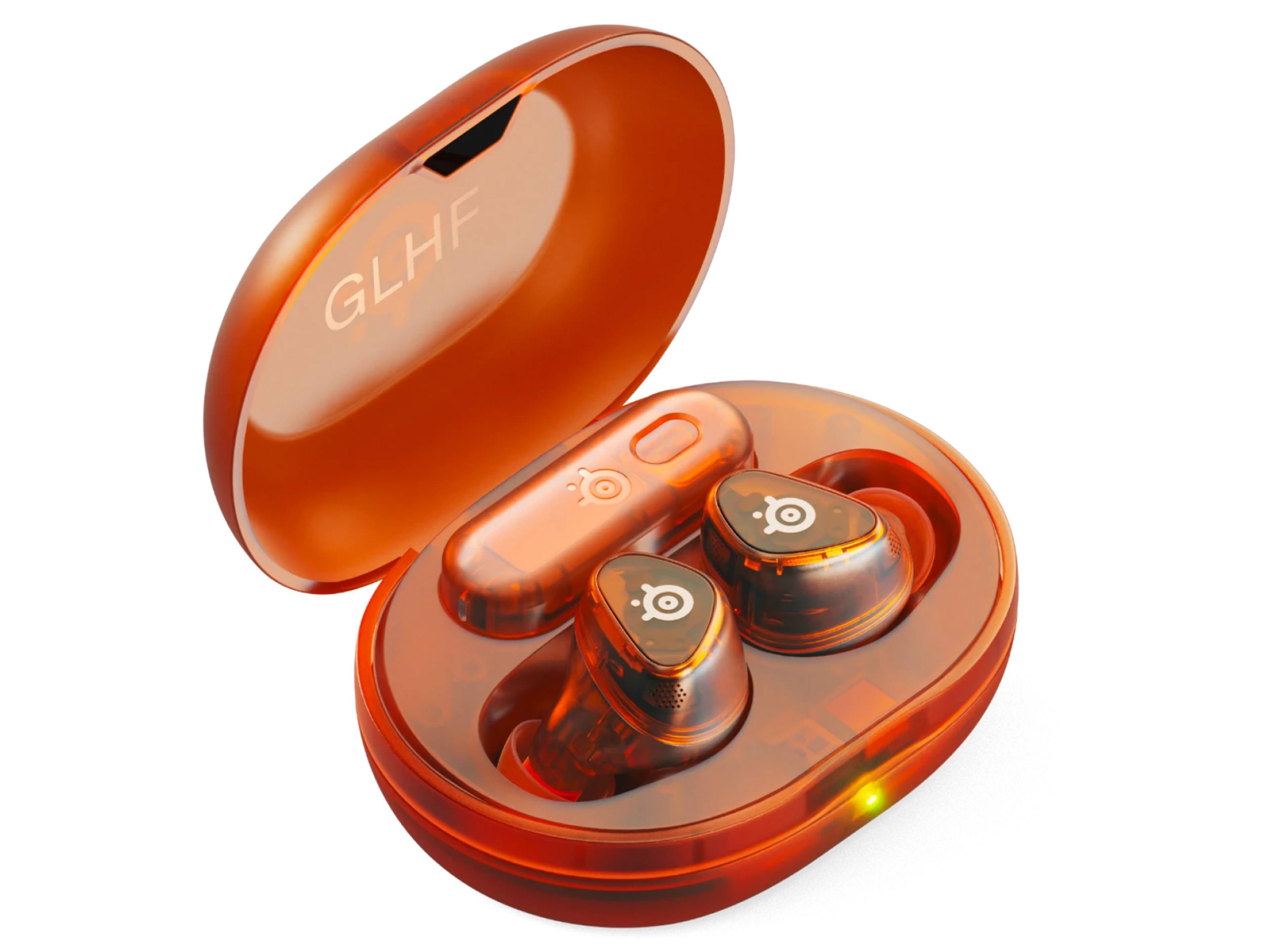 SteelSeries Arctis GameBuds 2.4Ghz Bluetooth Earbuds - Glorange