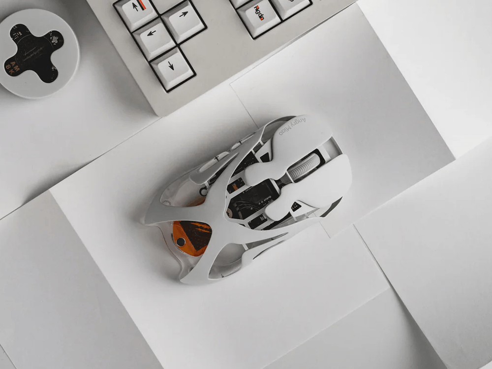 Angry Miao Infinity Wireless Gaming Mouse - Cloud White [MSAM30WH]