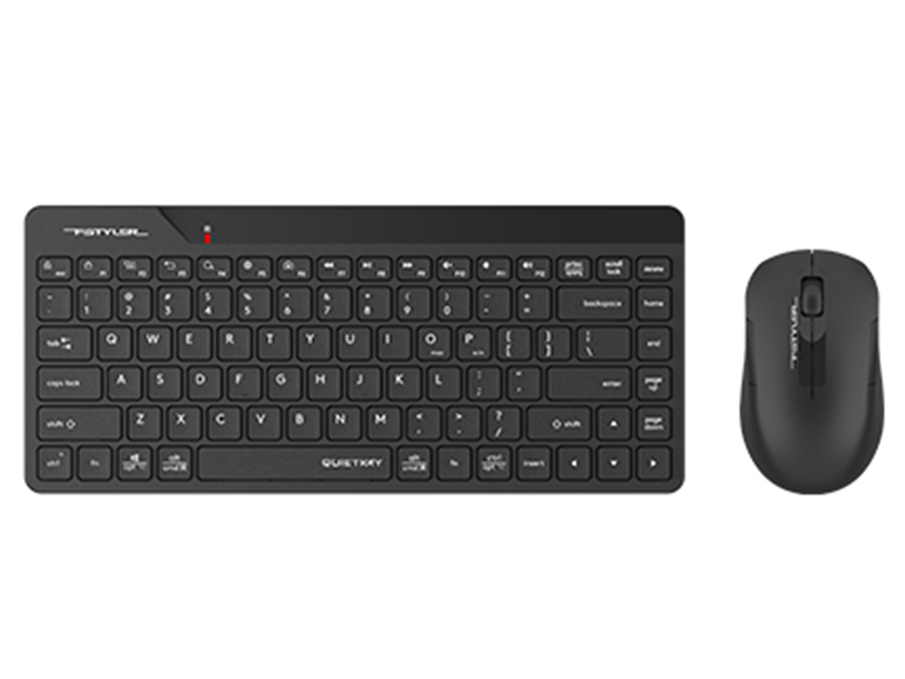 A4Tech FG2200 Air2 2.4G Wireless Keyboard and Mouse Combo - Black
