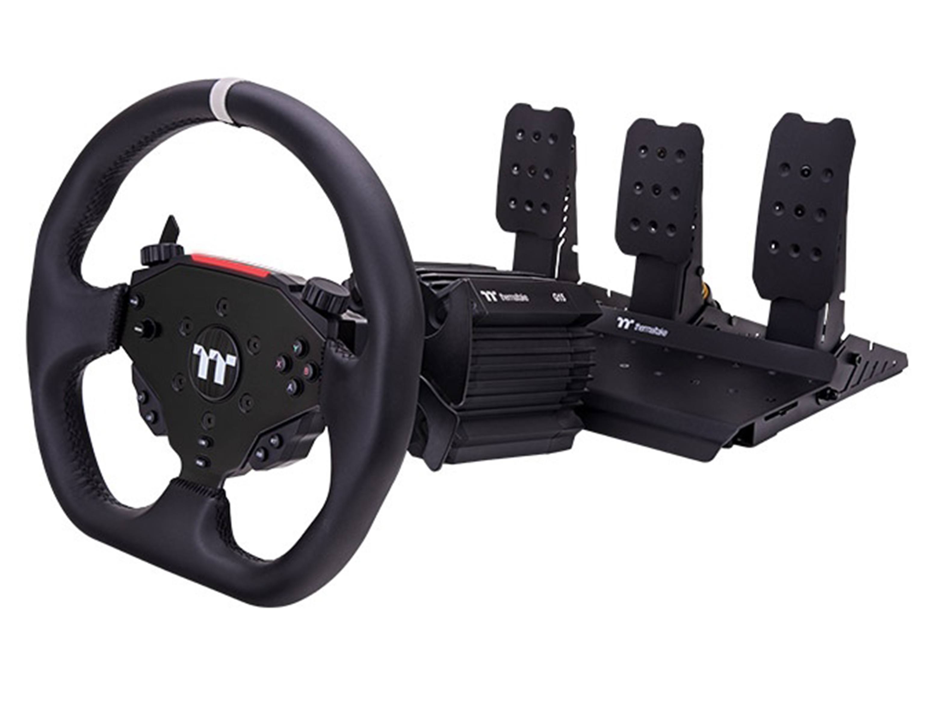 Thermaltake G15 Direct Drive Racing Wheel with Pedals Bundle Simulator ...
