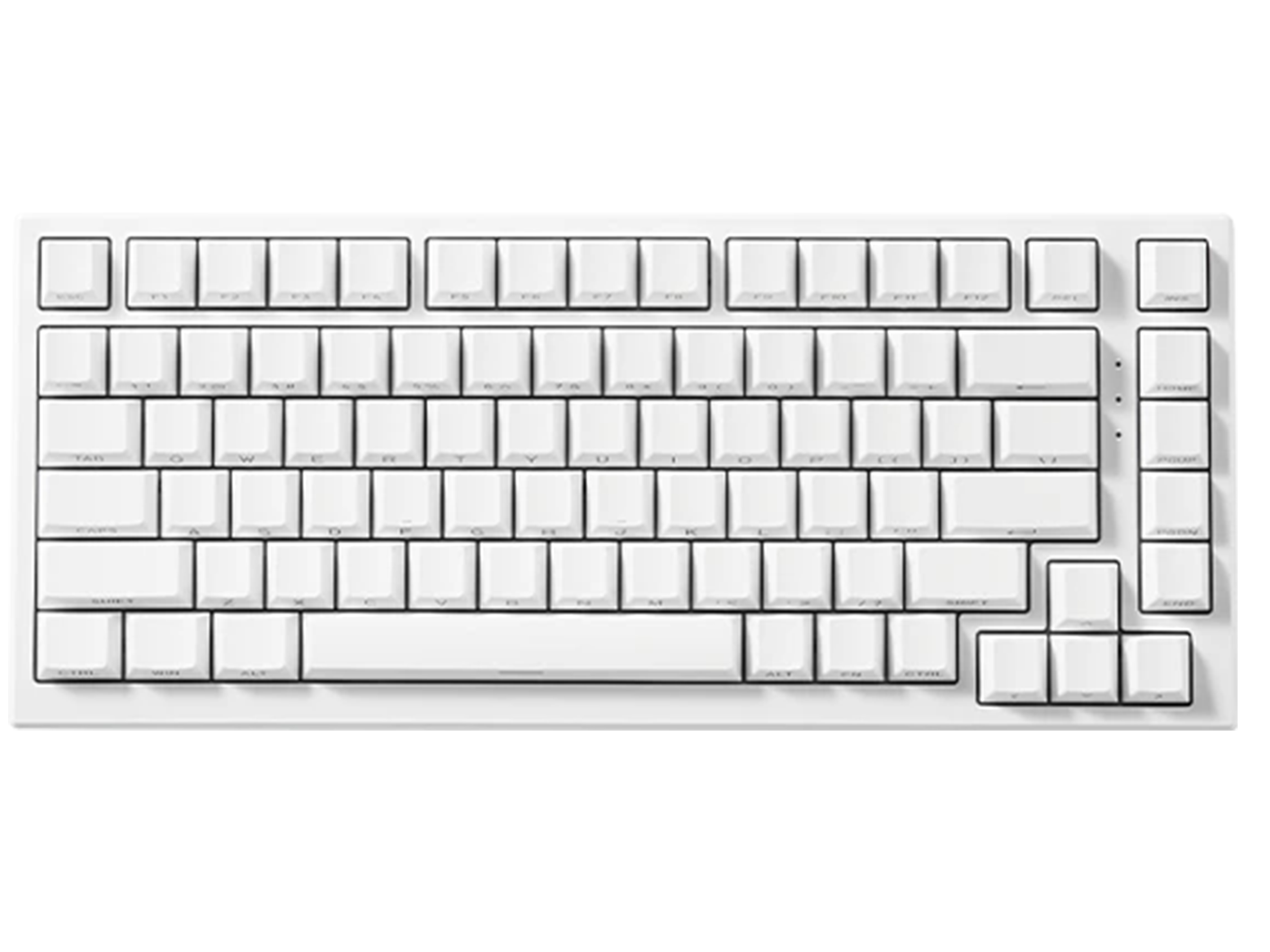 Akko TAC75 HE AstroAim Magnetic Switches Mechanical Keyboard - White