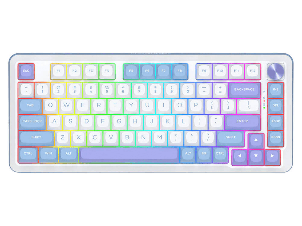 Redragon K681-RGB-PRO TKL Mechanical Keyboard - Purple-Longyin Linear