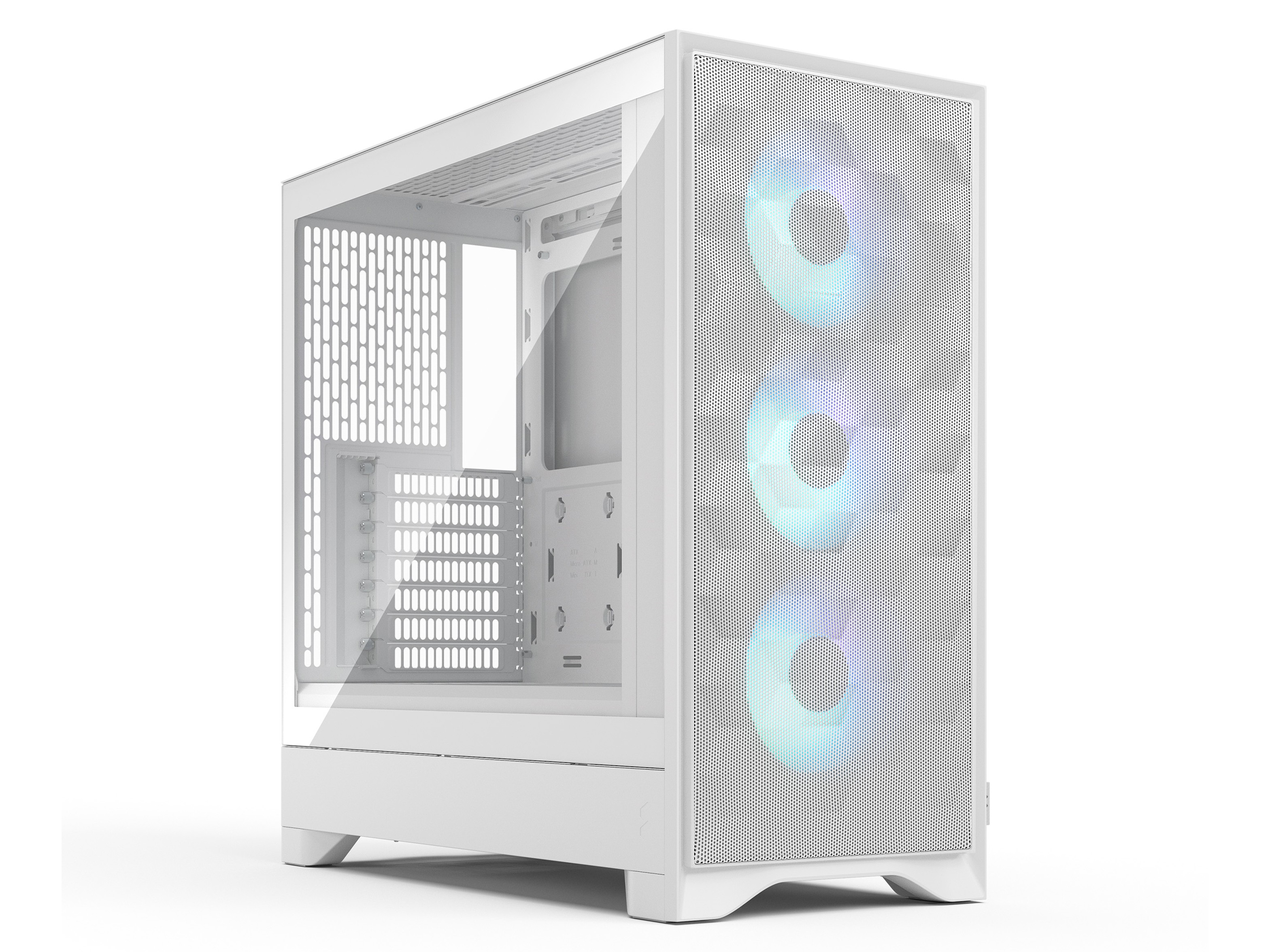 Fractal Design Pop 2 Air Mid-Tower PC Case - White TG RGB