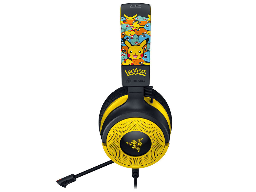Razer Kraken V4 X Wired Gaming Headset - Pokémon Kanto Starter Edition