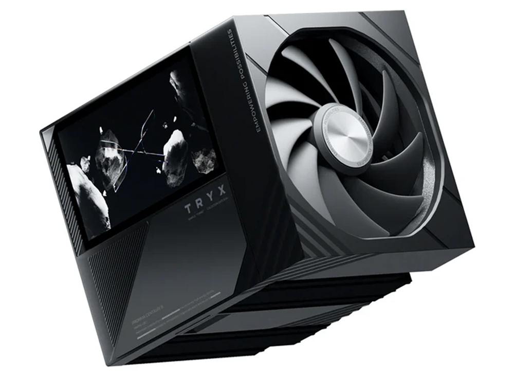 TRYX TURRIS T620 Dual-Tower CPU Cooler – Black [H-T620N-DM2M-G0K]