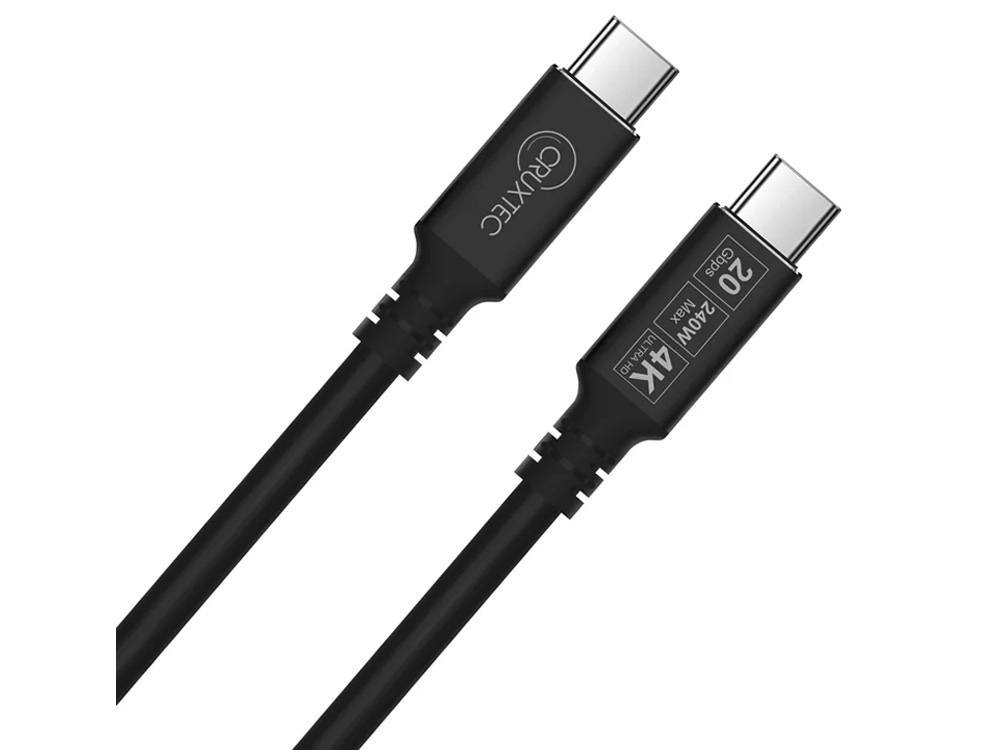 Cruxtec 5m 240W 20Gbps 4K@60Hz USB-C Full Feature Cable