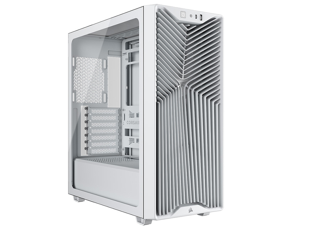 Corsair 3200D RS Tempered Glass Mid-Tower Case - White