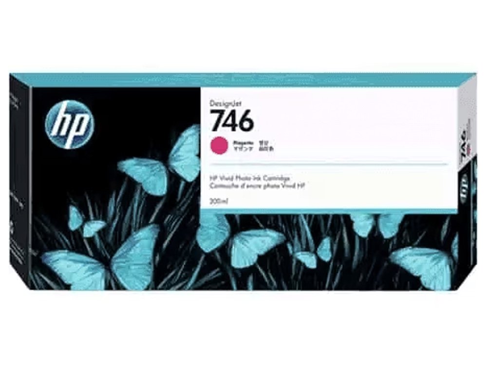 HP 746B 300-ml DesignJet Ink Cartridge - Magenta